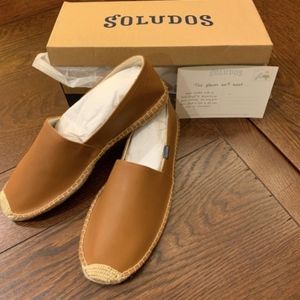 Men's Soludos Leather Espadrilles